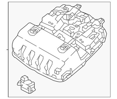 Genuine Hyundai 2022-2024 Tucson Overhead Console 92810-N9460-MMH