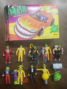 Jouet ancien Boîte vide d'origine MASK Fireforce Kenner