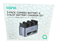 3-Pack LP-E17 Battery  30W Fast Charger Set:3-Slot for Canon EOS R50 R8 R50V...