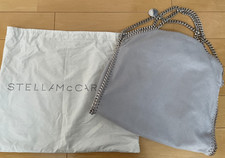 Stella McCartney Falabella Fold-Over Chain Shoulder Bag Tote Bag Ice Gray