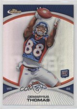 2010 Topps Finest Refractor Demaryius Thomas #31 u0u