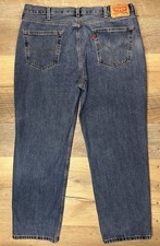 LEVI'S 550 Relaxed Fit Jeans Men's 40x30 Blue Medium Wash 100 Cotton Denim