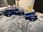 1958 Blue Tonka Toys Pick Up Truck & Trailer (SEND OFFER)