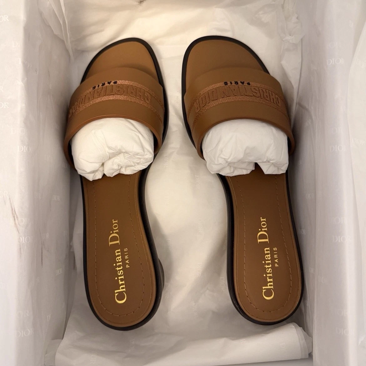 L*r様 Christian Dior ディオールサンダル ブラウン 34.5 Dior Brown Sandals for Women for sale | eBay