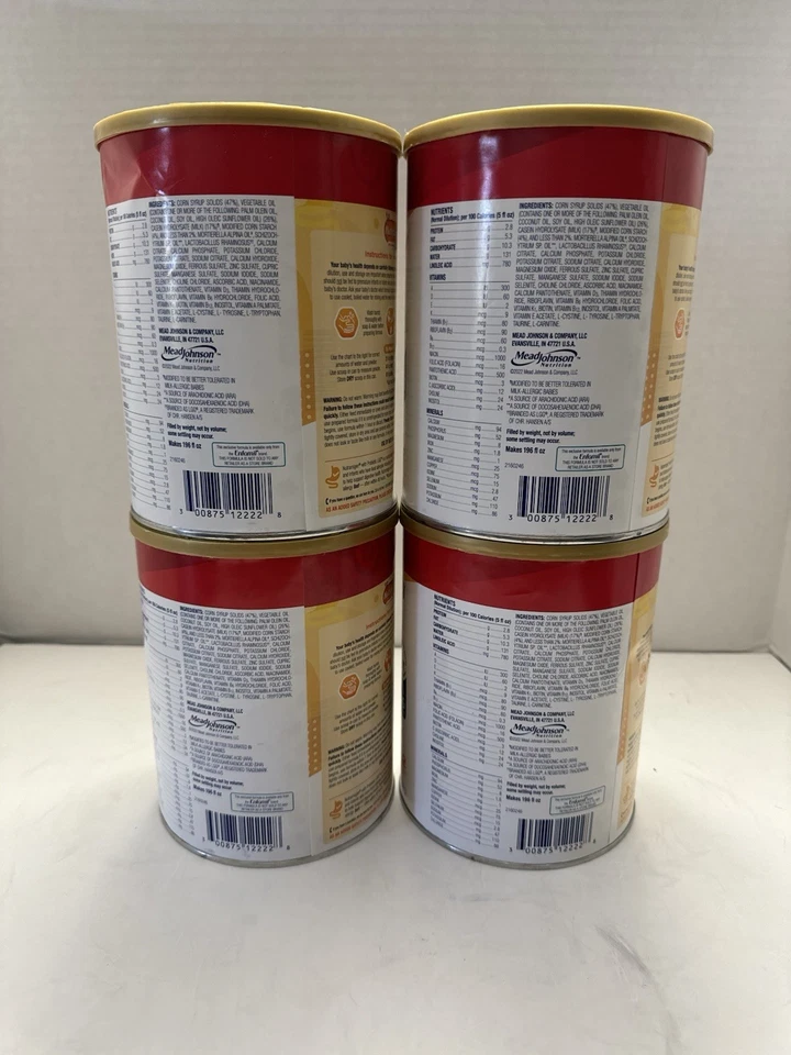 4 latas Nutramigen 27,8 OZ LGG fórmula hipoalergénica bebé caducidad 01/2027 (nuevo) Foto 2 de 3