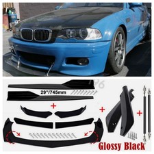 For 3 Series E46 E90 E91 E93 F30 Car Front Rear Bumper Lip Side Skirts Strut Rod