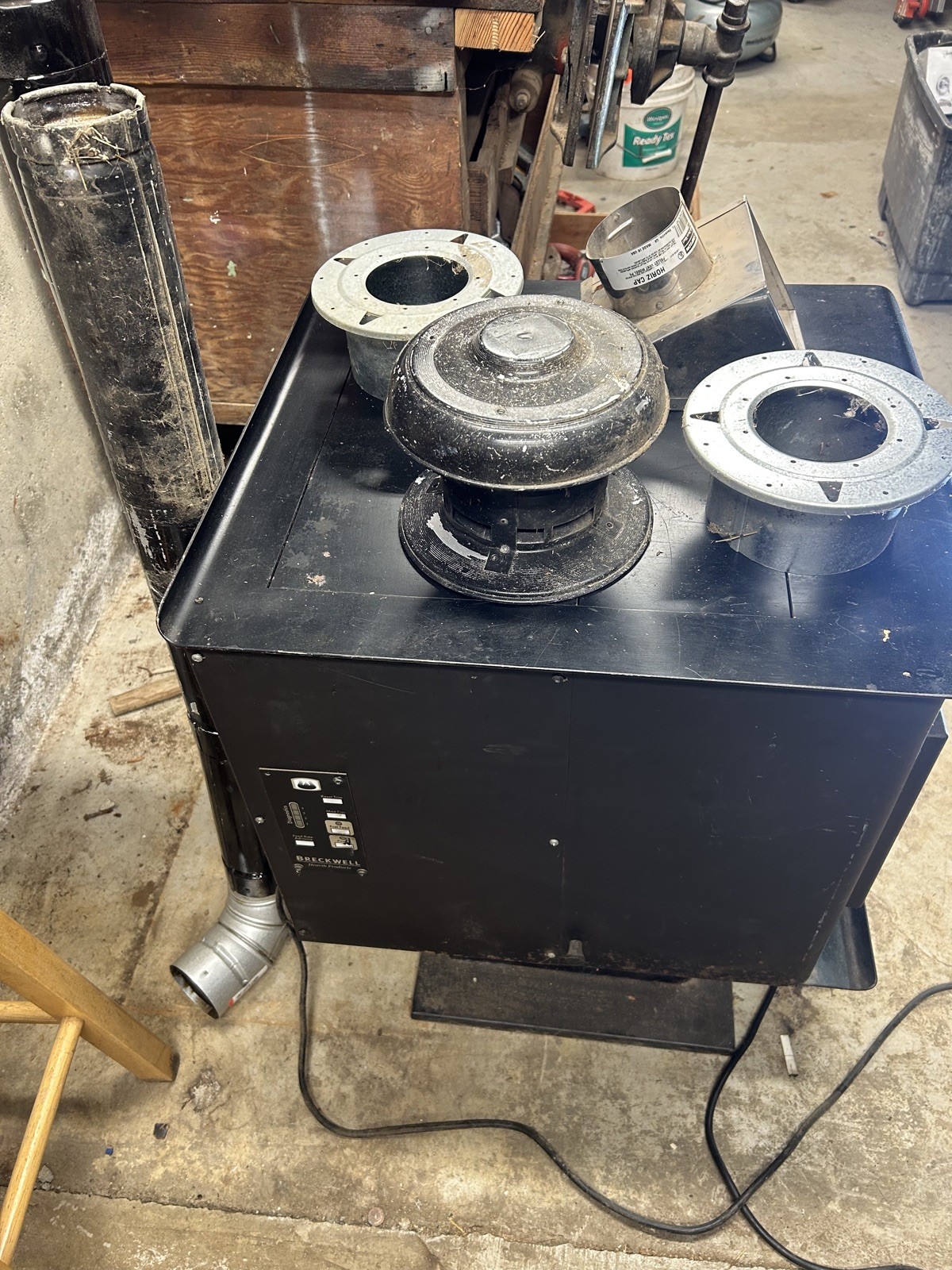 Breckwell SP22 Maverick Pellet Stove used in good working condition