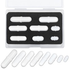 Magnetic Stir Bar Set, Lab Type-B Mixed Size PTFE Magnetic Stirrer Mixer Stir Ba