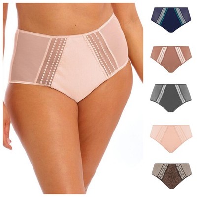 Elomi Matilda Slip High Waist Full Knicker Curvy Damen Übergröße Dessous 8906