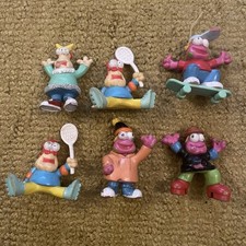 1994 Zick und Zack Figuren Konvolut X6 von Vivid Imaginations Toys