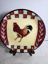 LA DOLCE VITA JA DESIGNS TUSCAN ROOSTER COLLECTION REPLACEMENT PLATE