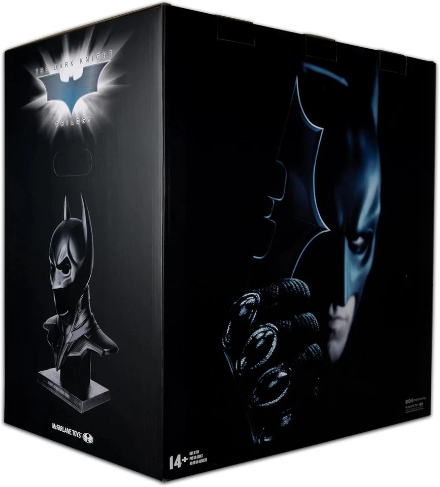 DC Direct: Batman: The Dark Knight 2008 réplica de capucha - escala 1:1 Foto 2 de 4