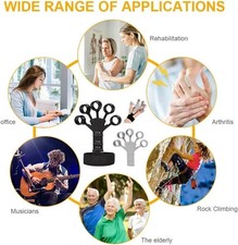 Finger Exerciser Hand Grip Strengthener Trainer 13-17-21LB Fitness Tool