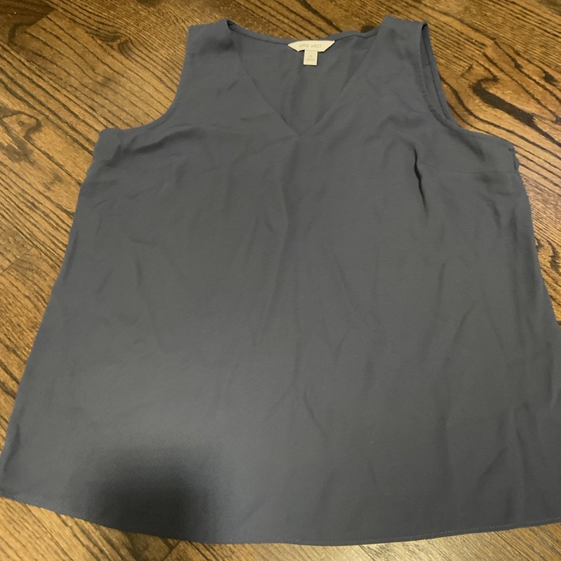 Nine West Green V-Neck Sleeveless Tank Top Women's Size Medium