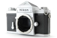  Almost MINT Nikon F Eye Level Silver 35mm SLR Film Camera Body From JAPAN