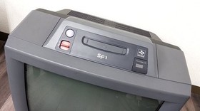 Sharp 21G-SF1 Super Famicom Built-in TV Console SFC Tested Working Rare Japan