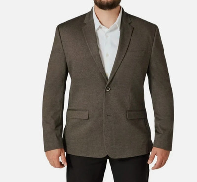 Infinity Men's Blazer Jacket - Modern Fit - BROWN - XL