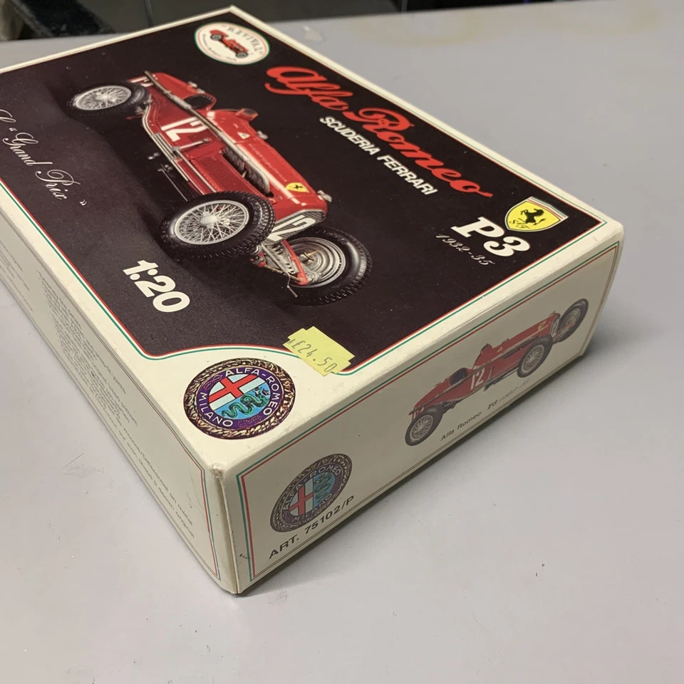 ALFRA ROMEO Scuderia Ferrari P3 1932-35 REVIVAL 1:20 Kit Da Montare Collezione - Immagine 2 di 4