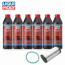 6L Liqui Moly Getriebeöl + Filter für Audi Seat Skoda VW DQ500 DQ400E 0BH