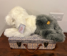 The Puppet Company Large Old English Sheepdog Hand Puppet Soft Toy NEW+Tag - 20"