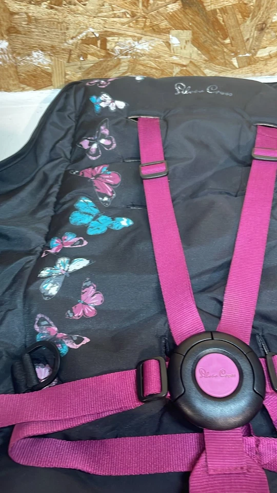 Silver Cross Buggy Stroller Pushchair Folding Foldable From Birth Girls Pink - Image 3 of 4