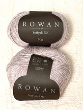 2 balls x 50g Rowan Softyak DK Yarn - Shell : 76% Cotton, 15% Yak, 9% Nylon