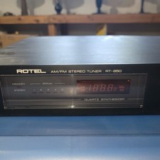 Vintage Rotel AM/FM Stereo Tuner RT-850A - tested working