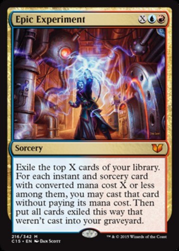 x1 Epic Experiment M MTG Commander 2015 M/NM, English