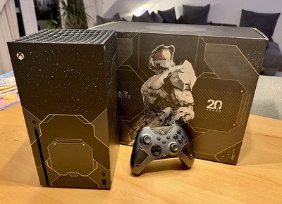 Microsoft Xbox Series X Halo Infinite Limited Edition Konsole mit Controller Sc 
