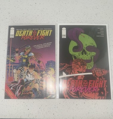 Death Fight Forever #1 | Covers A & B | 1st Print | Maclean & Ziritt | Image