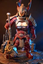 custom  Four Horsemen Mythic Legions  1/12 dwarf wow   figure