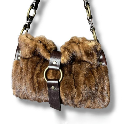 バッグ DOLCE&GABBANA y2k leather one shoulder Dolce & Gabbana Vintage Y2K Metallic One-Shoulder Bag Silver Gold