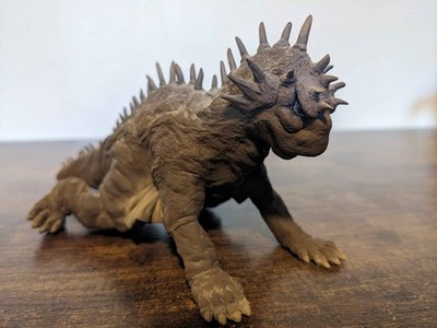 RARE 6'' Y-MSF Varan figure Godzilla Destroy All Monsters