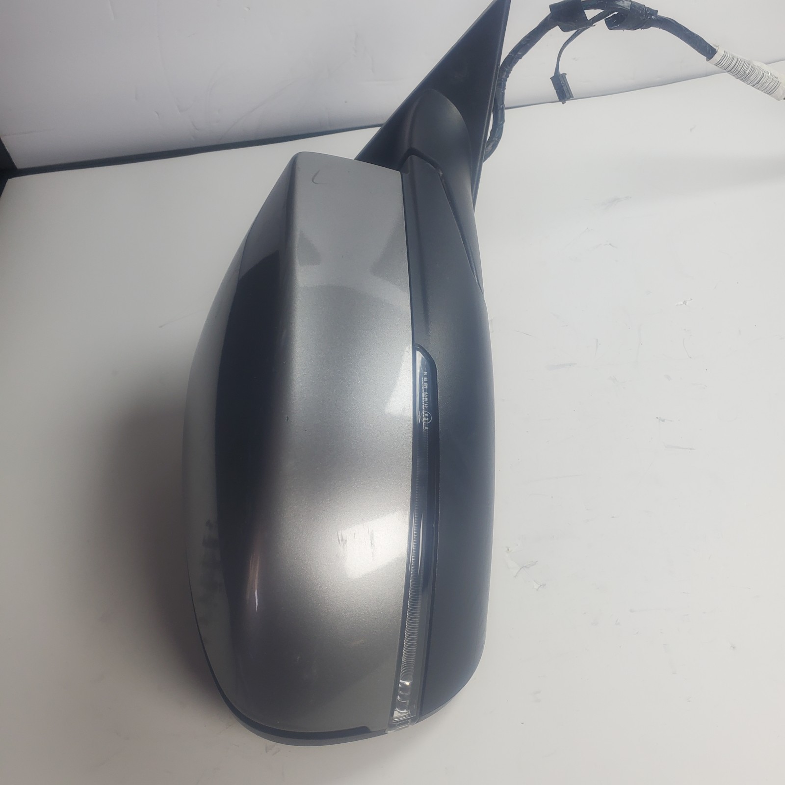 17 MASERATI GHIBLI Door Mirror passenger rh  gray 2 plugs 17 wire total