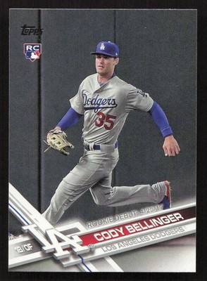 2017 Topps Update Cody Bellinger RC Rookie Debut #US214 Card - Quantity!