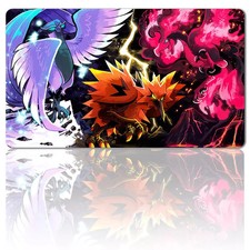 Board Game Pokemon Legendary bird Gaming Desk Mat Mouse Pad