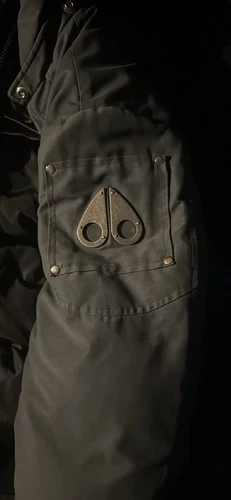 Moose Knuckles Men's Gray Full Zip Bomber Jacket Size M image 4