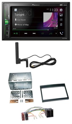 Pioneer MP3 DAB AUX 2DIN Bluetooth Car Stereo for Porsche 911, 996 (97-06)