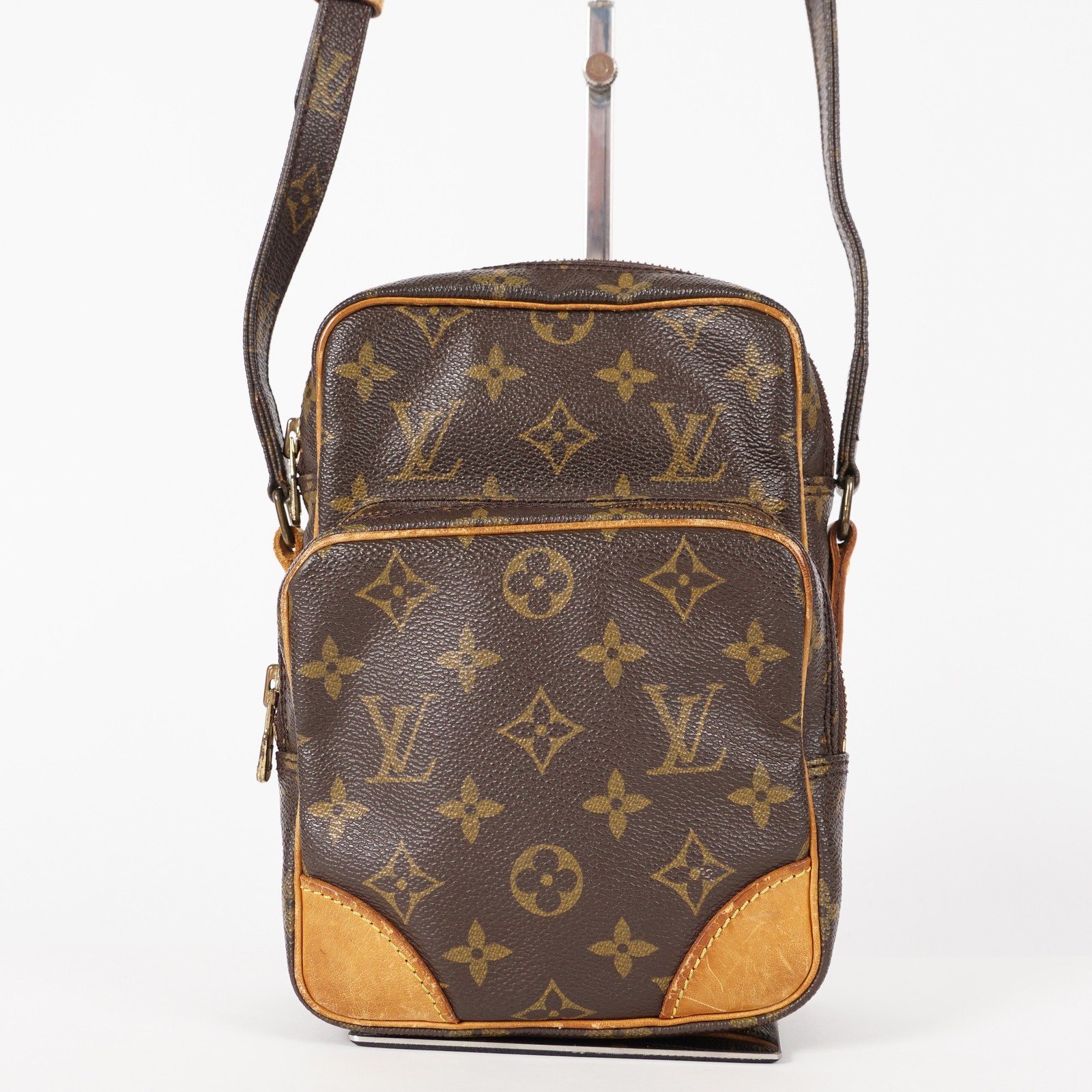 LOUIS VUITTON Amazon Crossbody Shoulder Bag Monogram Leather M45236 08E122970026