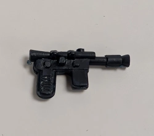 1977 Kenner Star Wars Han Solo Black Gun Rifle Original Accessory Authentic #2