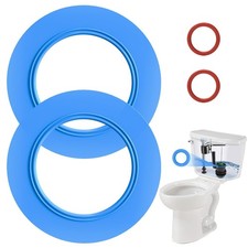Flush Valve Seal for American Standard  Eljer Toilets, 2 Pcs Toilet Tank Parts