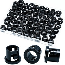 60Pcs 1/2Inch/ Plastic Grommets, Wire Grommet Cable Hole Grommets Snap