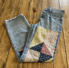 Levi  s 501 Anniversary Edition Patchwork Jeans Women  s 26x30 Button Fly