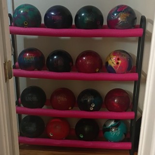 4 Tier Bowling Ball Rack