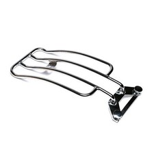 Chrome Solo Seat Luggage Rack for Harley-Davidson FLHTCU 00-00