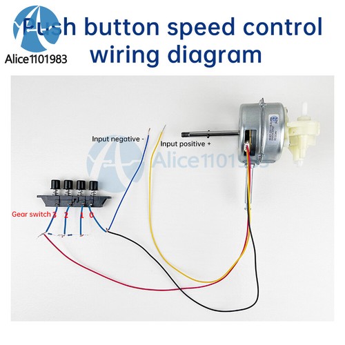 DC9-28V Brushless Motor Floor Electric Fan Floor Fan Wall Fan Motor Replacement - Afbeelding 15 van 43