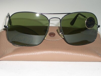 【希少】vintage Ray-Ban Caravan ナワテ 60’s 70’ Ray Ban B&L Small Caravan Vintage Sunglasses Made in the USA 80's