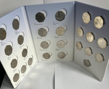 Great British Coin Hunt 50p TriFold Album,Complete with Genuine 2009 Kew Gardens