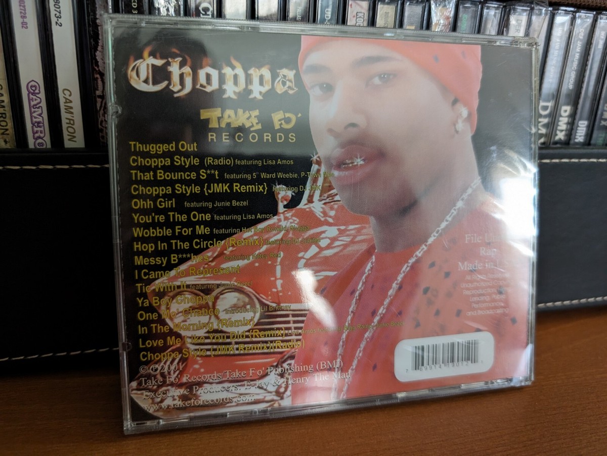 Choppa - Choppa Style CD 2001 BRAND NEW O.G. RELEASE Take Fo' No
