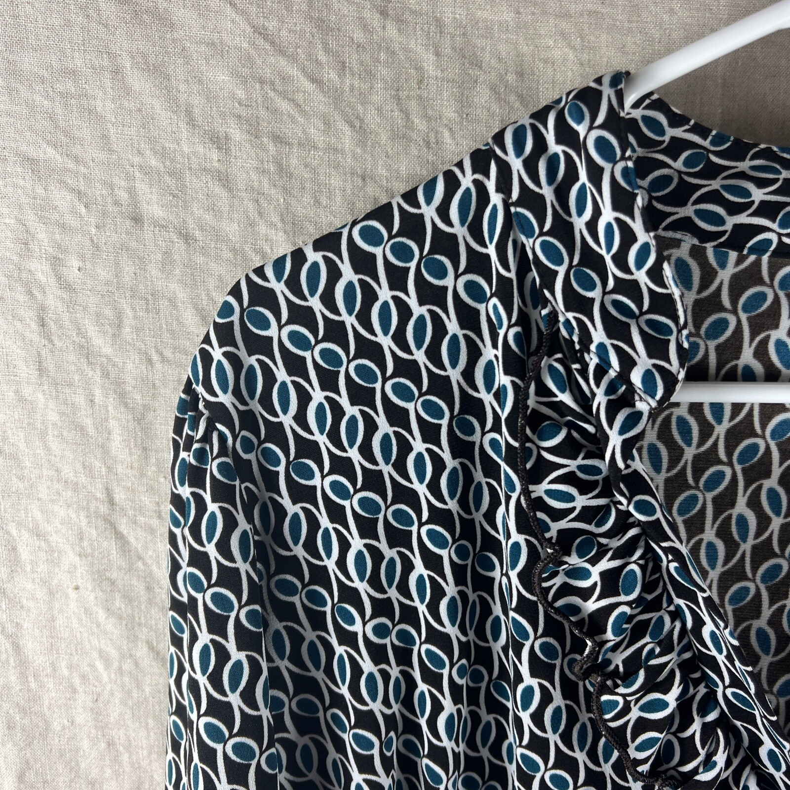 Perceptions Women's Multicolor Patterned Short Sl… - image 8